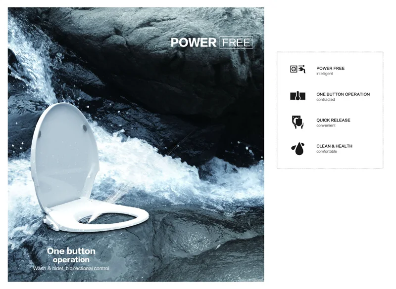 china supplier shape toilet bidet seat