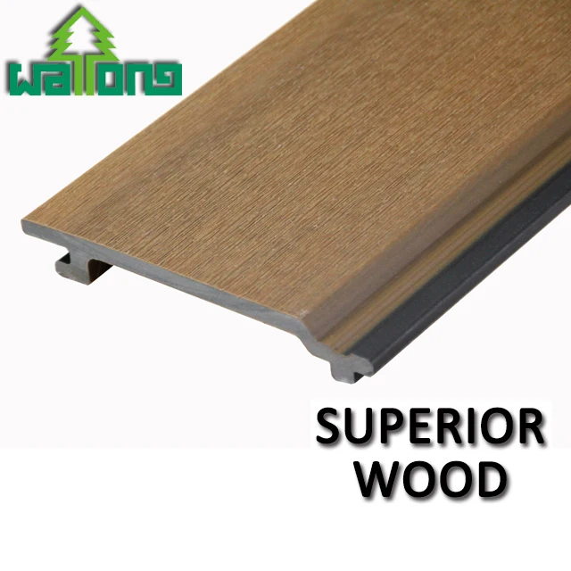 
Capped WPC outside cladding outdoor decorative wall panels 
