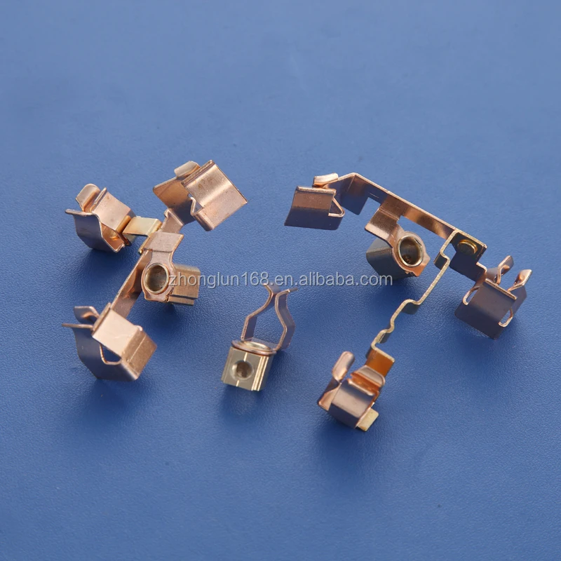 high quality precision power 7 outlets electrical power socket phosphor hardware parts high quality precision power socket brass