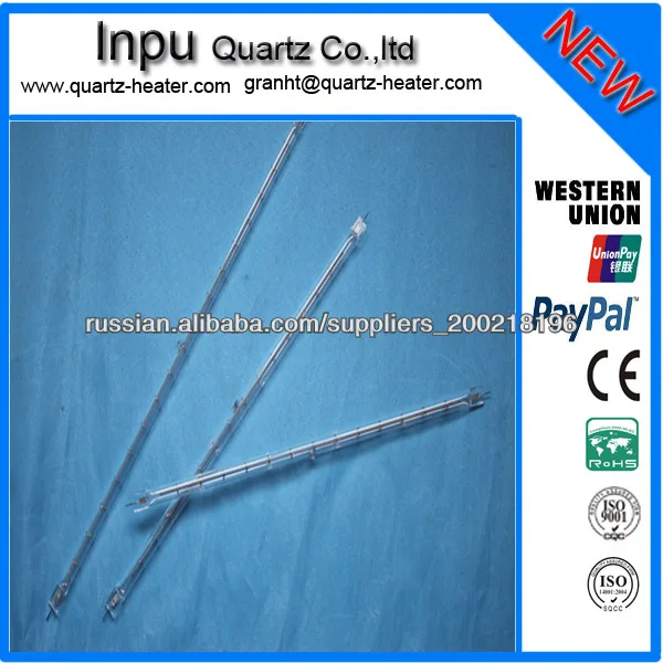 Halogen heater lamps