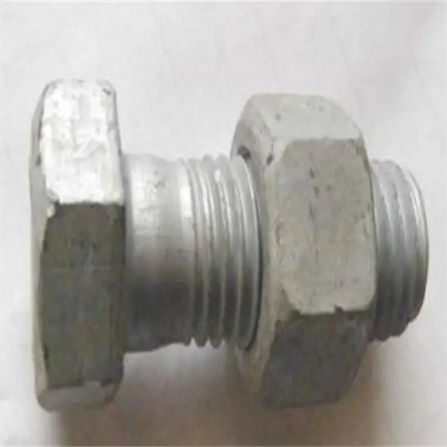 HOT SALE hot dip galvanized hex bolts