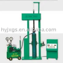 Oxygen cylinder hydrostatic pressure test equipment