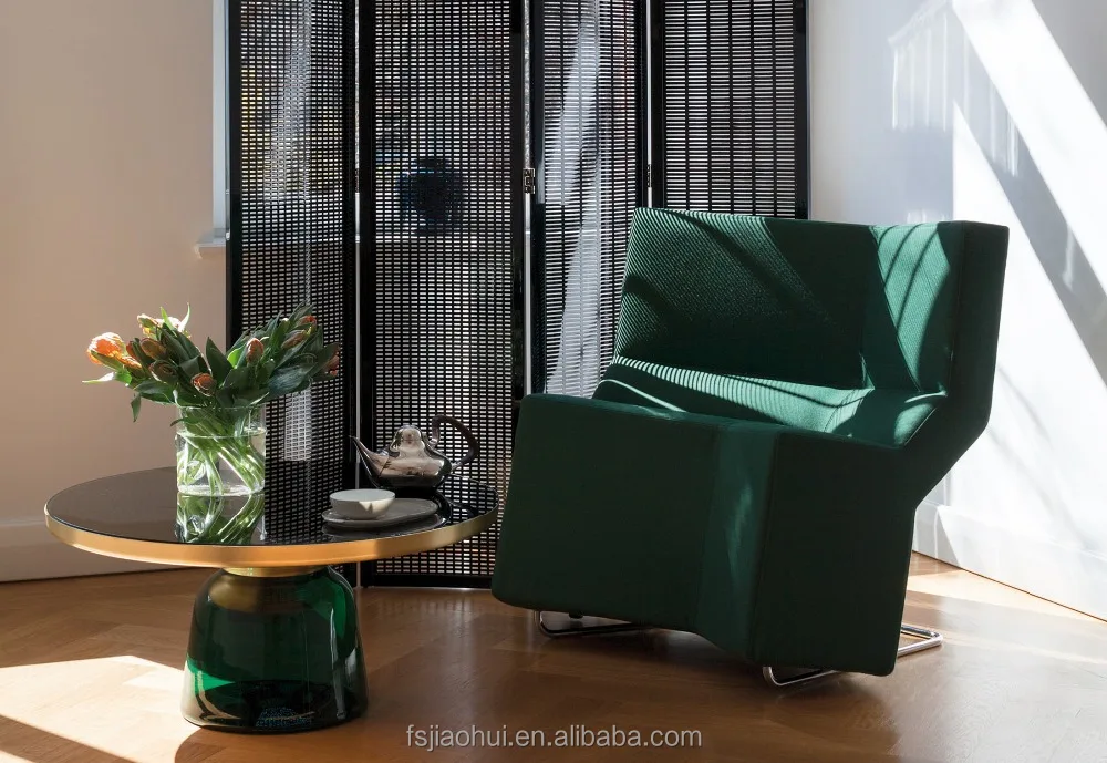 
Hot sale bell table modern glass side table replica designer furniture 