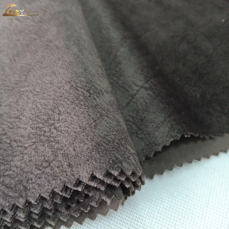 Super soft burnout holland velvet for luxury curtain and Upholstery Sofa Fabric