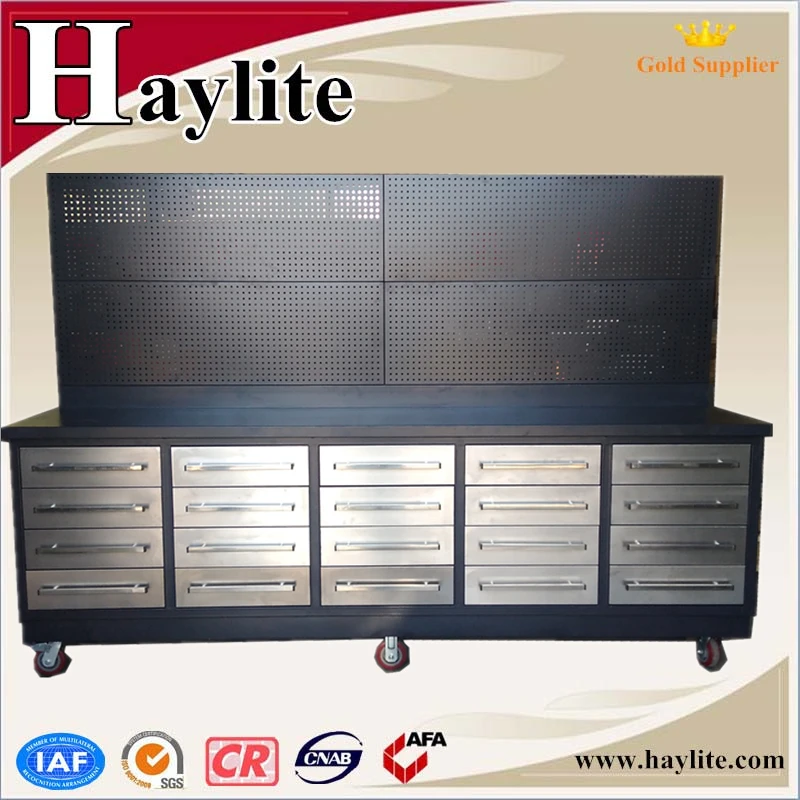 20 ящиков тележка для инструментов рабочая скамья с деревянным