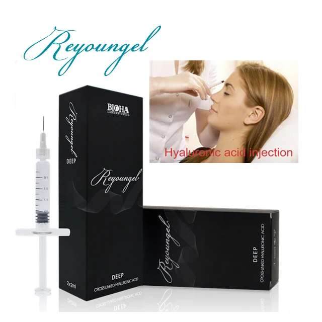 
Hot sale cross linked hyaluronic acid buy injectable dermal fillers Deep 2ml/1ml 