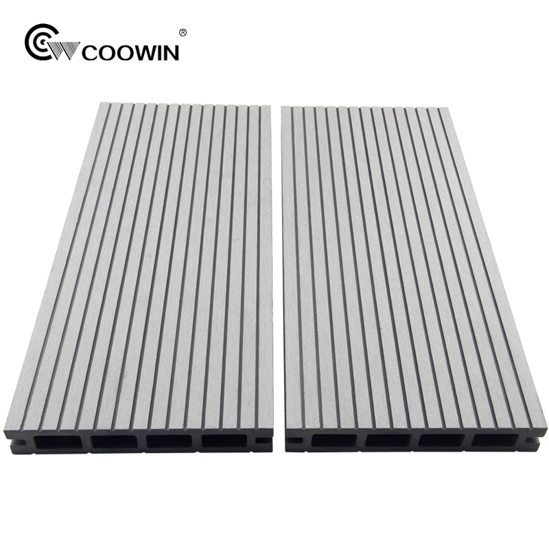 Fireproof Wpc Decking Hollow Composite Decking Board WpcIndoor Wpc Floor Wood Plastic Composite