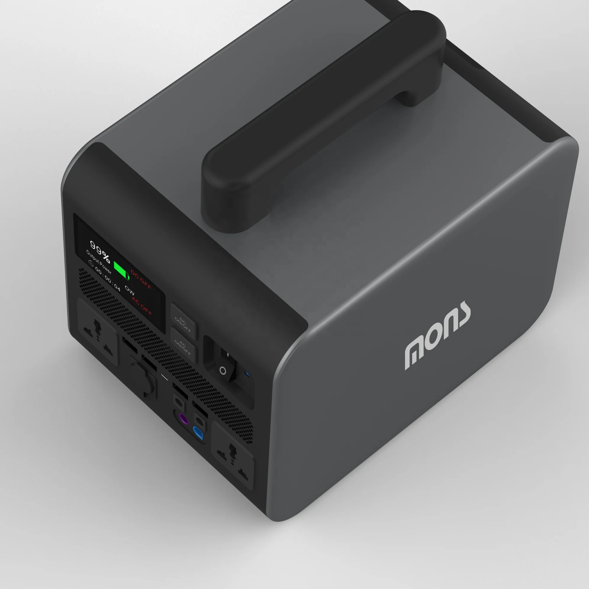  Легко переносные зарядные порты 500 Вт портативная электростанция высокой емкости портативный Перезаряжаемый генератор аварийный источник питания