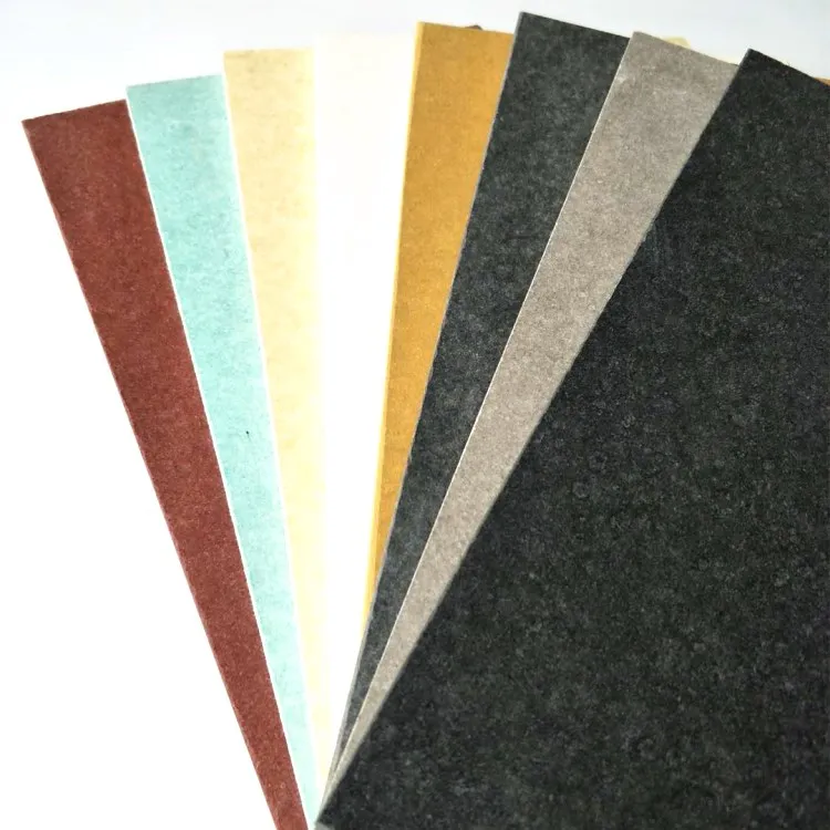 
pure black through colored fiber cement board 