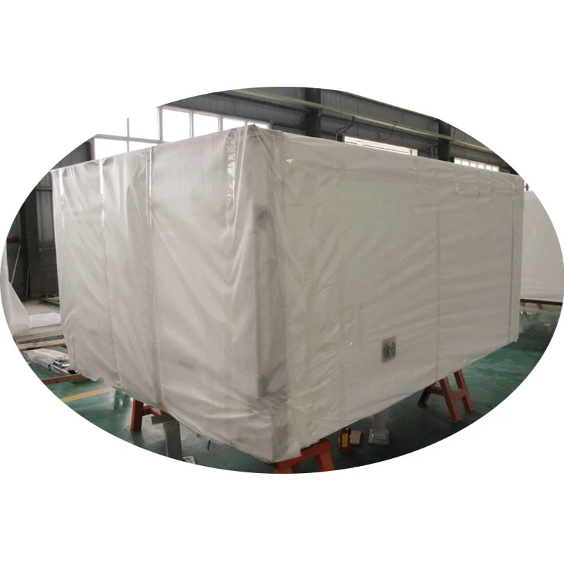 Solar Refrigerated Van Fast Assemble Composite Truck Body Refrigerated Truck Meat Rail