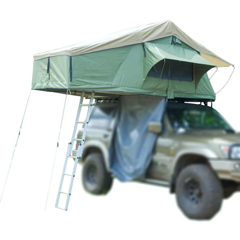 4*4 offroad outdoor canvas car camping roof tent