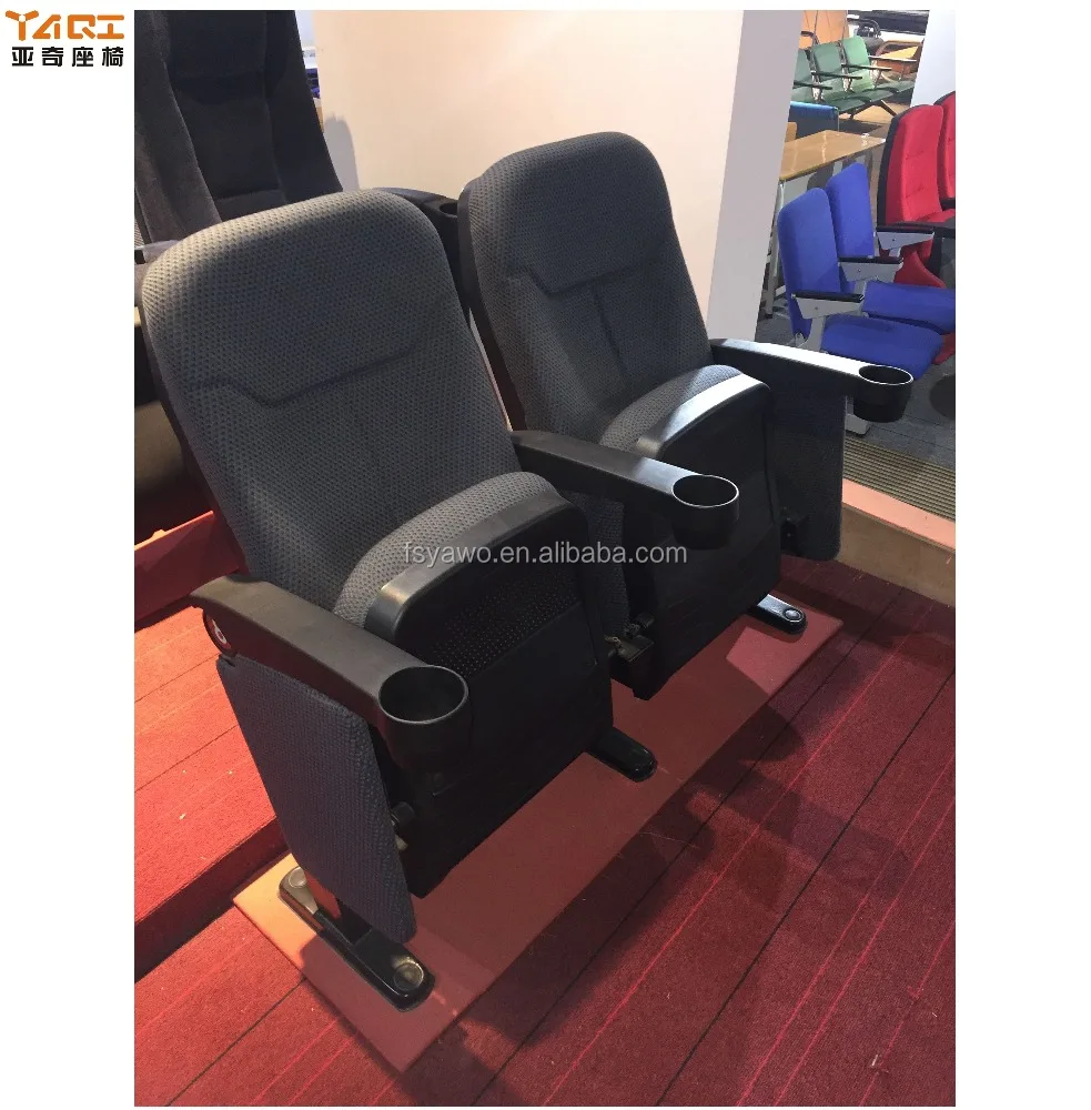Comercial Movie Theater Hall Chair Theater Seating Wholesale Theater Seats (YA-210G)
