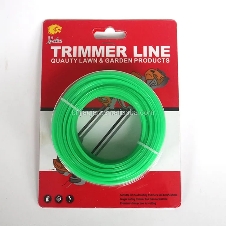 
2.4mm/15m Head Card Good Quality Best Selling Nylon Grass Trimmer Line For Lawn Mower 