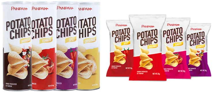 Panpan korea food tin food can delicious chips