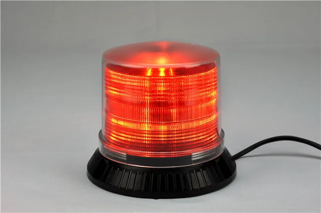 12V magnetic led warning  beacon light emergency amber strobe lights kits aircraft lights low profile for engineering vehicles