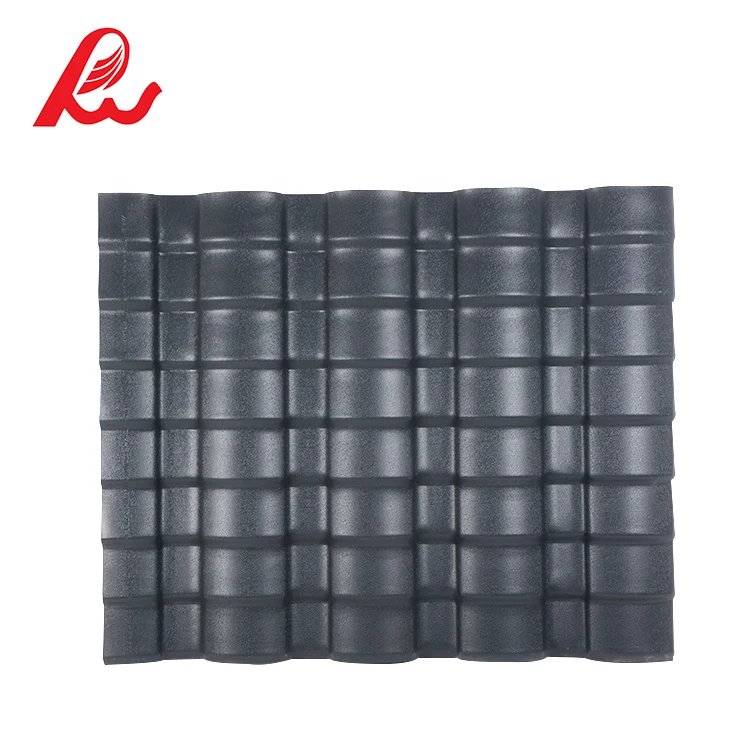 Heat proof synthetic gray roof tile price