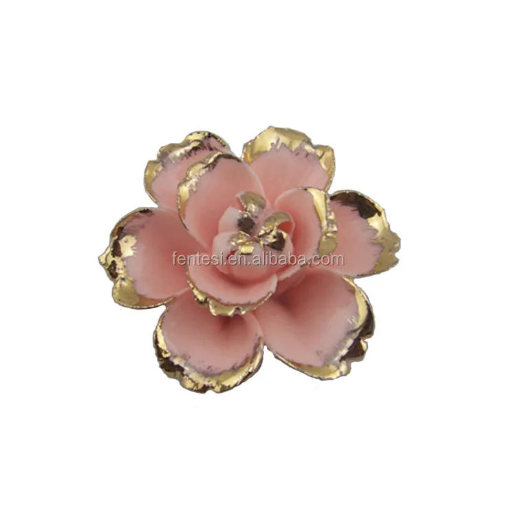 new design handmade mini porcelain flower