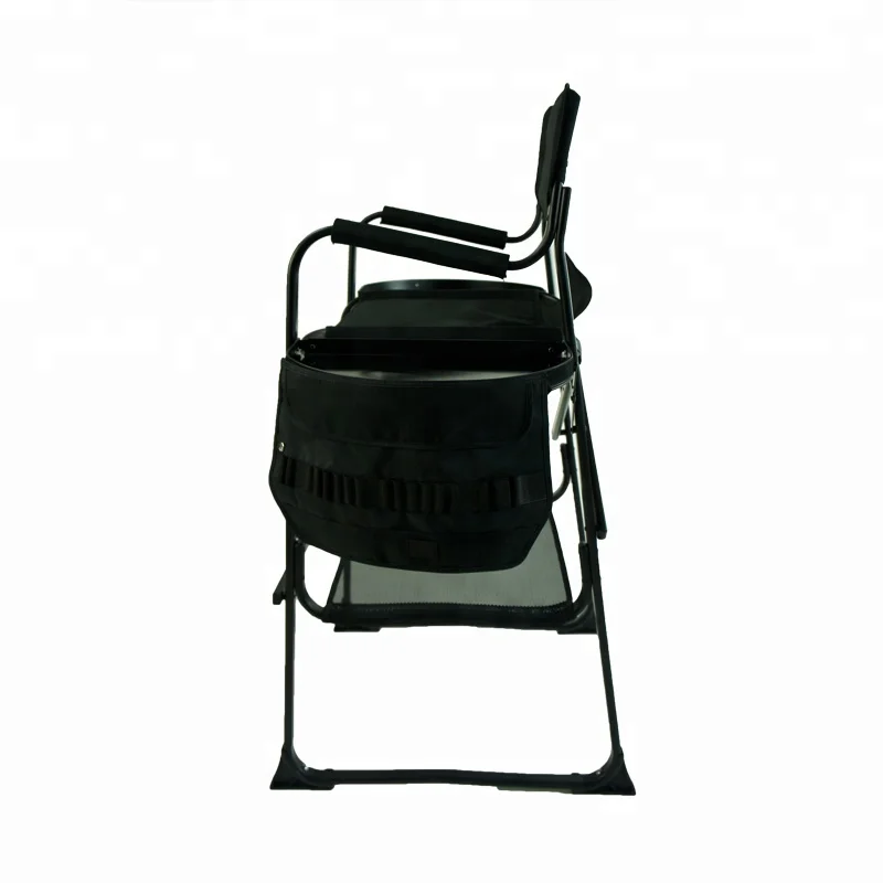 Onwaysports Black Folding Portable Make Up Chair Professional Custom Aluminium Makeup Artist Chair
