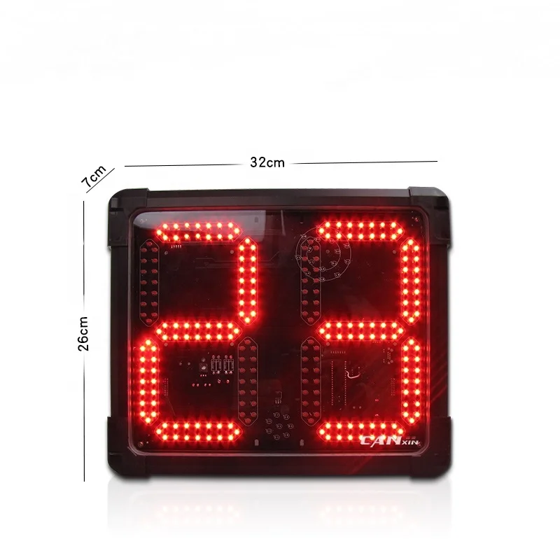 Ganxin Outdoor 2 Digits Countdown Clock 8 Inch Shot Clock