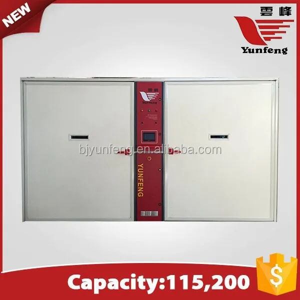 YFDF-115200 лучшие продажи профессиональные одной стадии яйца высиживают оборудования