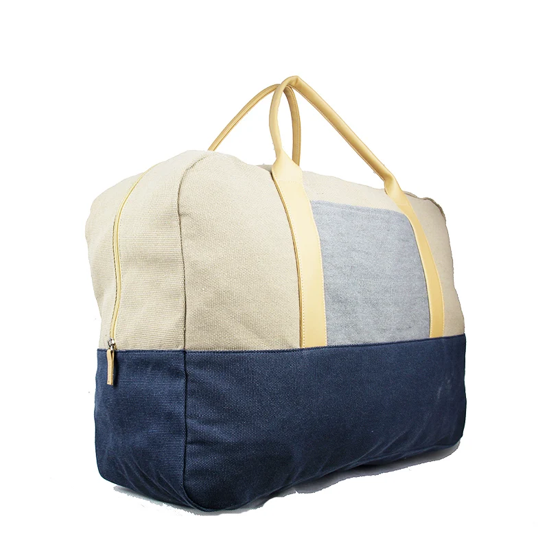 
Hot Sale fashion canvas shoulder tote travel bag weekend 