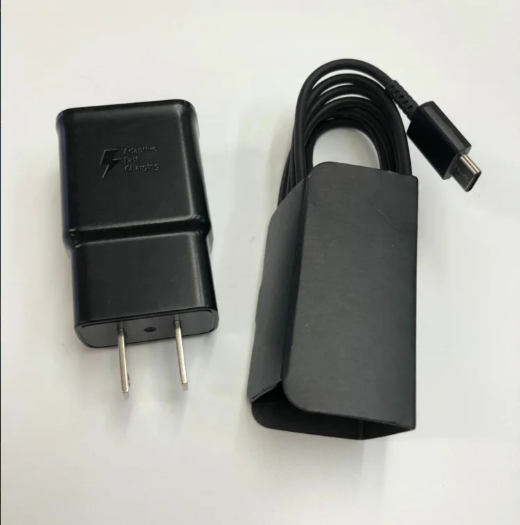 
Original quality 2 in 1 US plug Usb Type c cable travel adapter for Samsung Galaxy S8 S9 S10 Note8 wall charger 