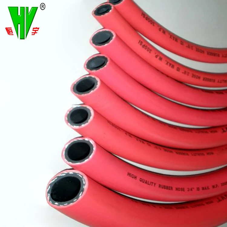 Black high pressure hydraulic steam hose