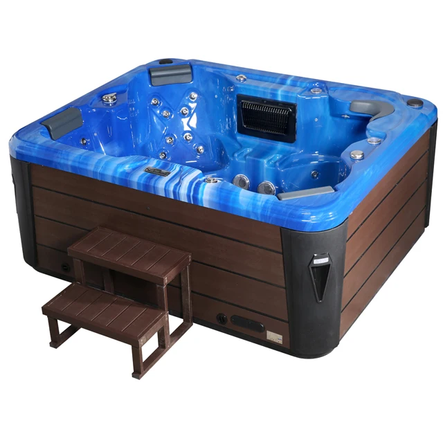 PFDJJ-15 Americano hottubs outdoor 2018,4 seater hot tub,hydrotherapy spa pool