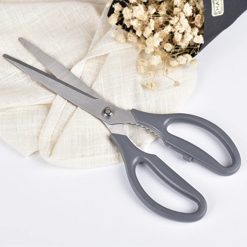 
premium stainless steel kitchen seafood scissors 