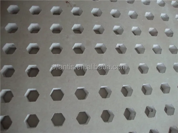 
Hole Designs Square Soundproof Acoustic 60*60 Gypsum Board Ceiling Tiles 