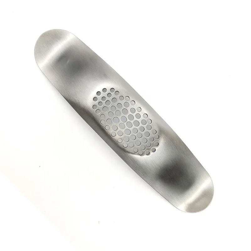 
stainless steel garlic press garlic grater Crusher Rocker kitchen tool accessories 