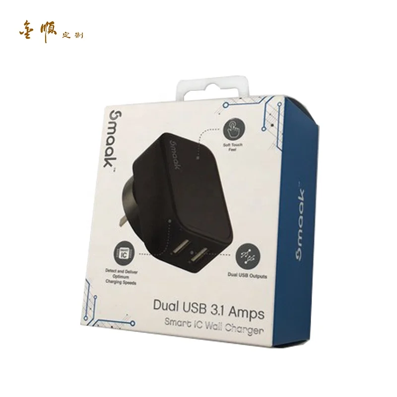 Packaging Gift Flash Drive Warmer Cable Usb Box Package OEM Phone Accessories Earphones and Chargers Art Paper Recyclable Accept