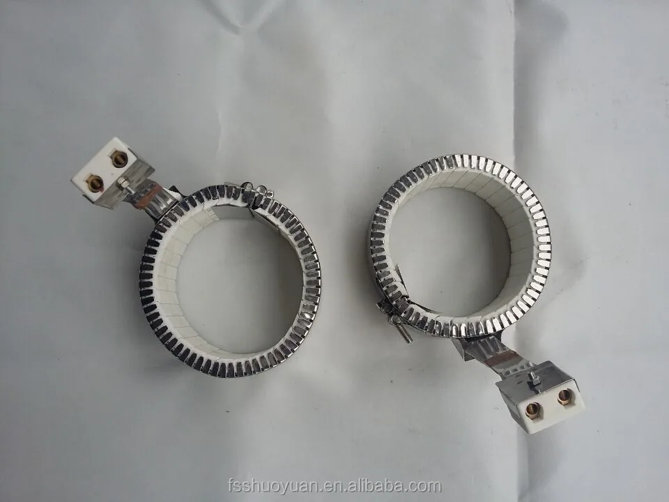 high temperature porcelain ceramic connector block band heater glass ceramic powder element