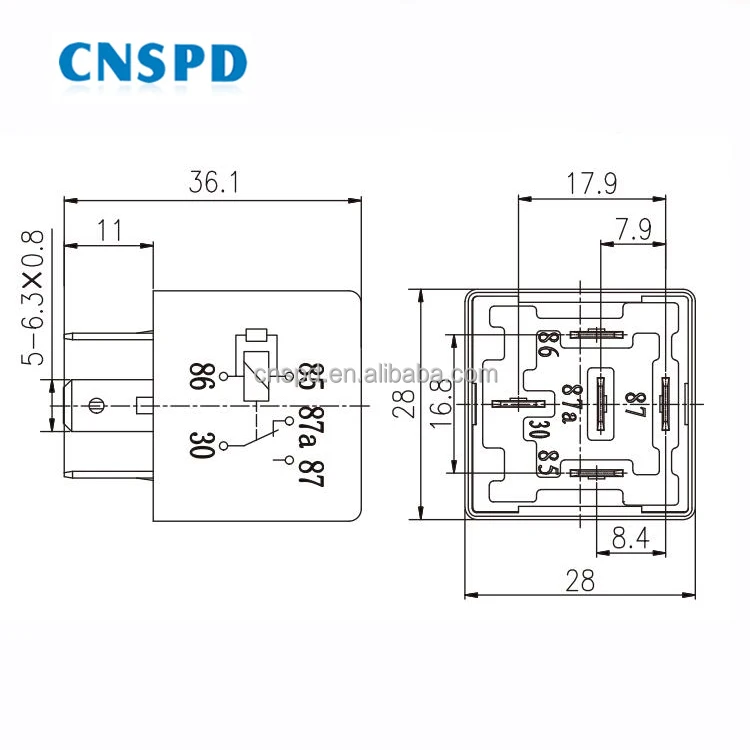  MAN DAF 81.25902.0460 24v 40a 5pin автомеханический