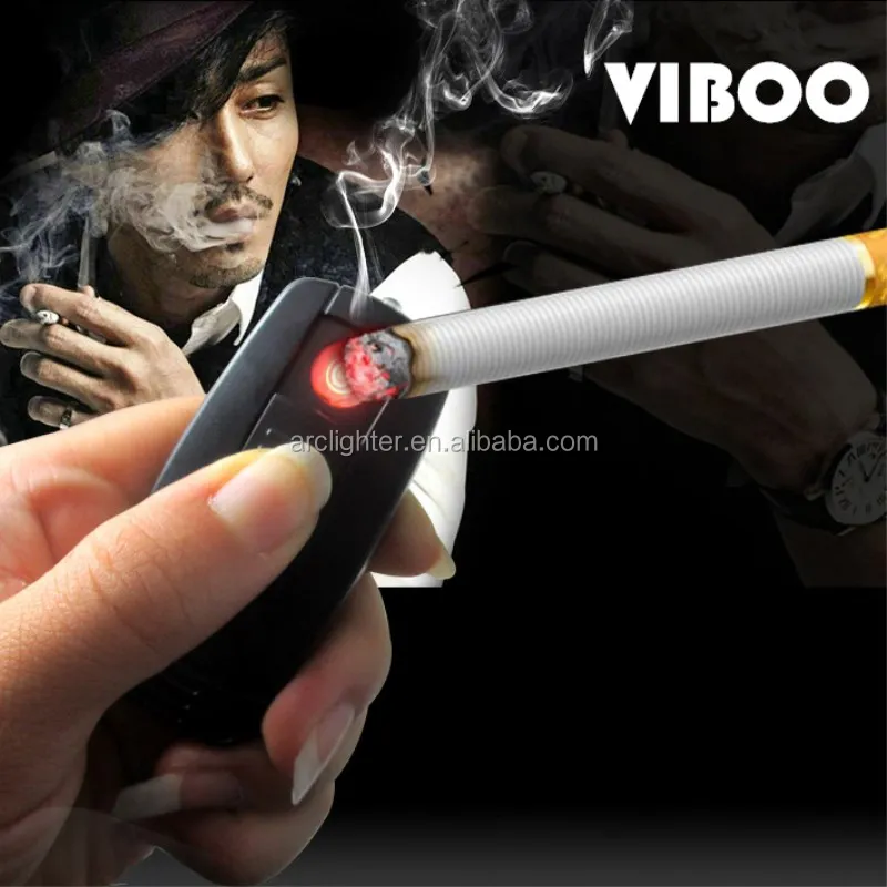 Ветрозащитный черный брелок usb-зажигалка/брелок Электронная зажигалка