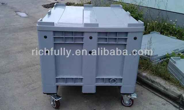 Bottom price Plastic Pallet Container / Box / Cabinet / Carton / Bulk Container