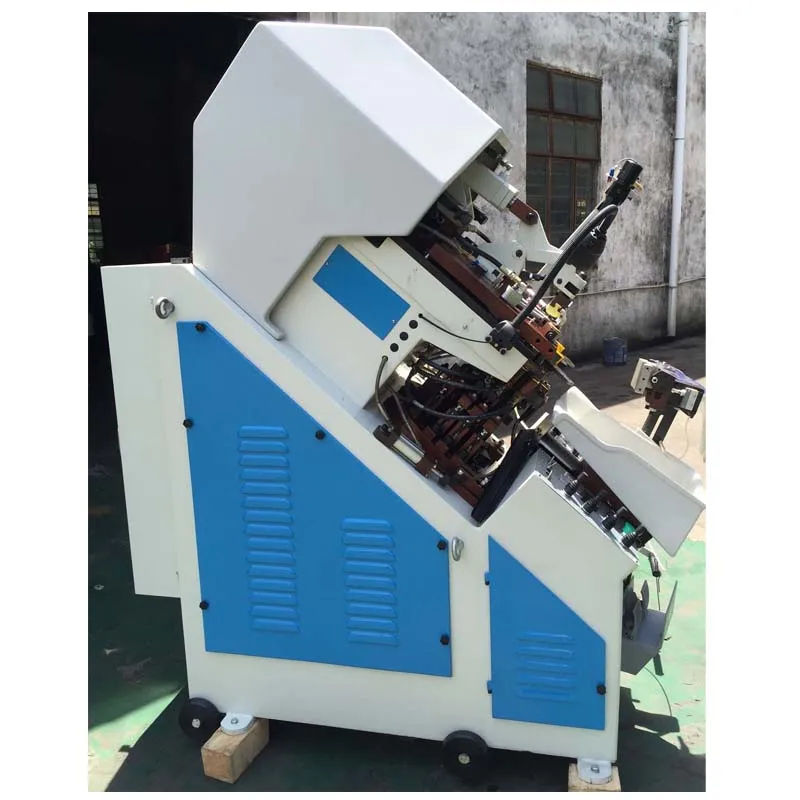 
9 pincer thermoplastic leather toe lasting Chenfeng shoe making machine CF-737MA 