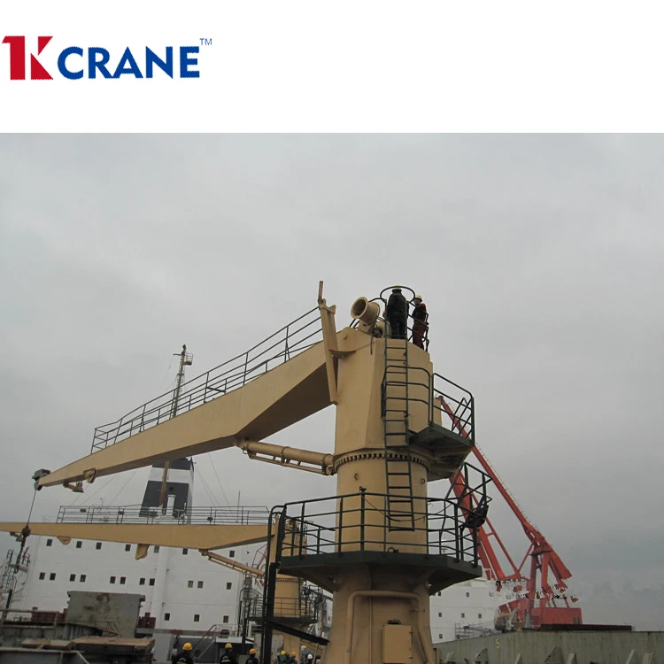 Гидравлический морской Телескопический корабельный кран 2/ 3/ 5/ 10 /25 тонн, цена