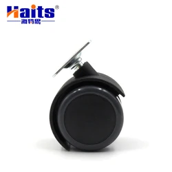 50mm Metal Panel Swivel Furniture Casters Moving Wheels without Brake