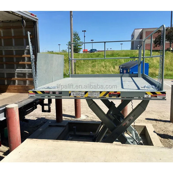 5000kg Electric Powered Hydraulic Scissor Dock Lift