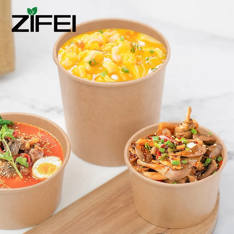 Disposable paper bowl fried chicken bucket paper bucket