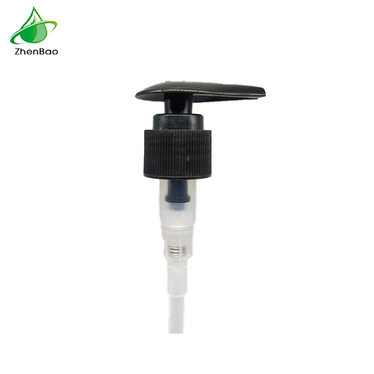 ZhenBao черный прозрачный пластиковый распылитель 28 410 диспенсер для жидкой пены насос для лосьона