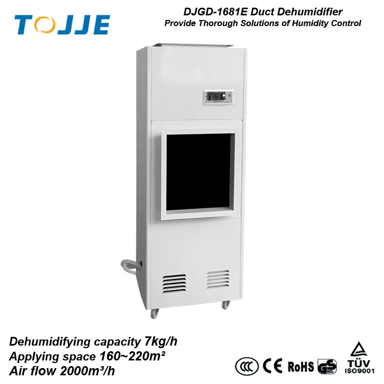 160L per day humidity reducer machine dehumidifier pool