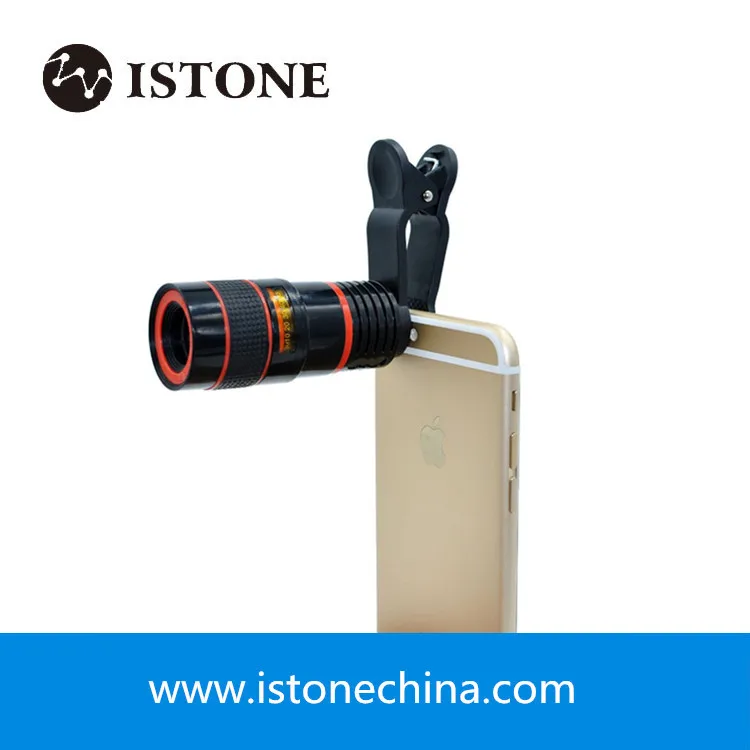 Universal Clip 8X 12X Zoom Mobile Phone Telescope Lens Telephoto External Smartphone Camera Lens for Smartphone