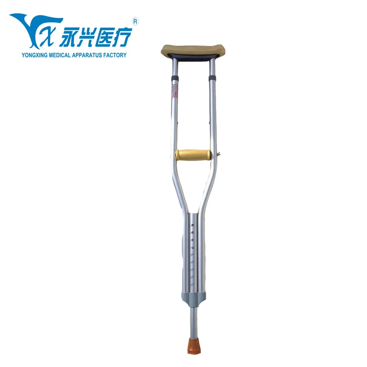 
E22 Yongxing Stainless Steel Medical Device Damping Disabled Crutches 