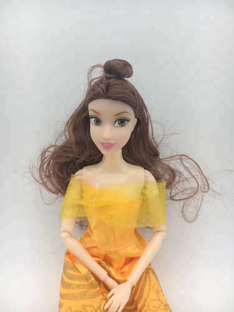  Лидер продаж модная популярная кукла принцессы Белль 30 см с шарнирным движущимся телом красивая подарочная коробка виниловая Подарочная для девочек игрушки оптовая