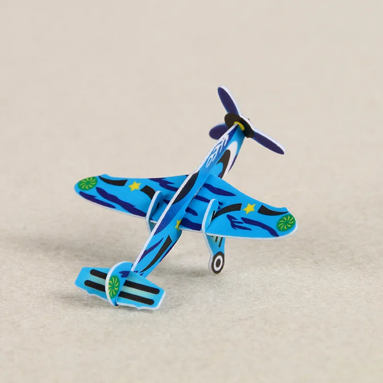 Custom aircraft mould plastic puzzle 3D paper puzzle card