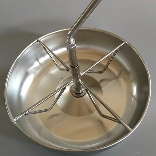 The size 25cm stainless steel piglet feeder trough for pig farm