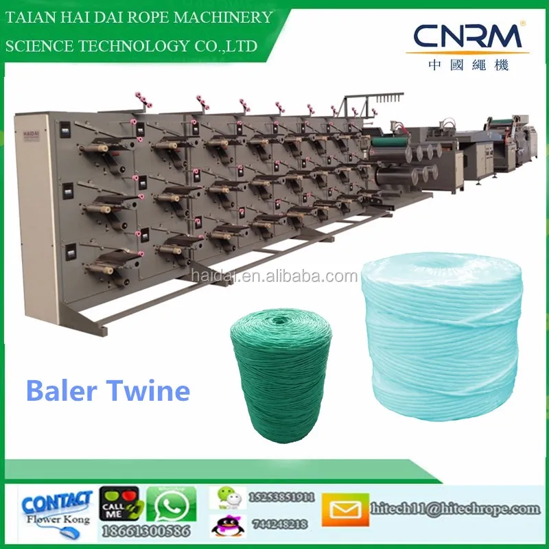 PE PP Моноволокна Веревку Пряжи Экструдер Машина Линии