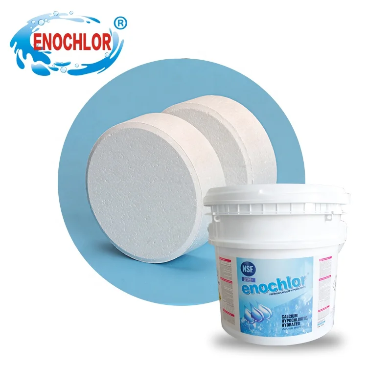 Гипохлорит кальция гранулированный 70% в натриевом процессе отбеливающий порошок хлорат гранулированный, таблетки 65% & 70%